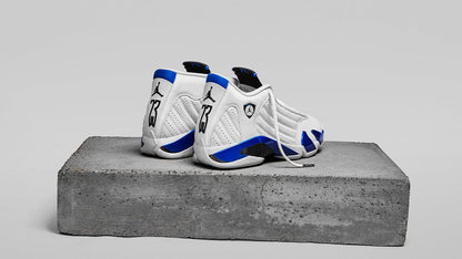 Custom Air Jordan 14 Retro ‘Hyper Royal’ Sneakers